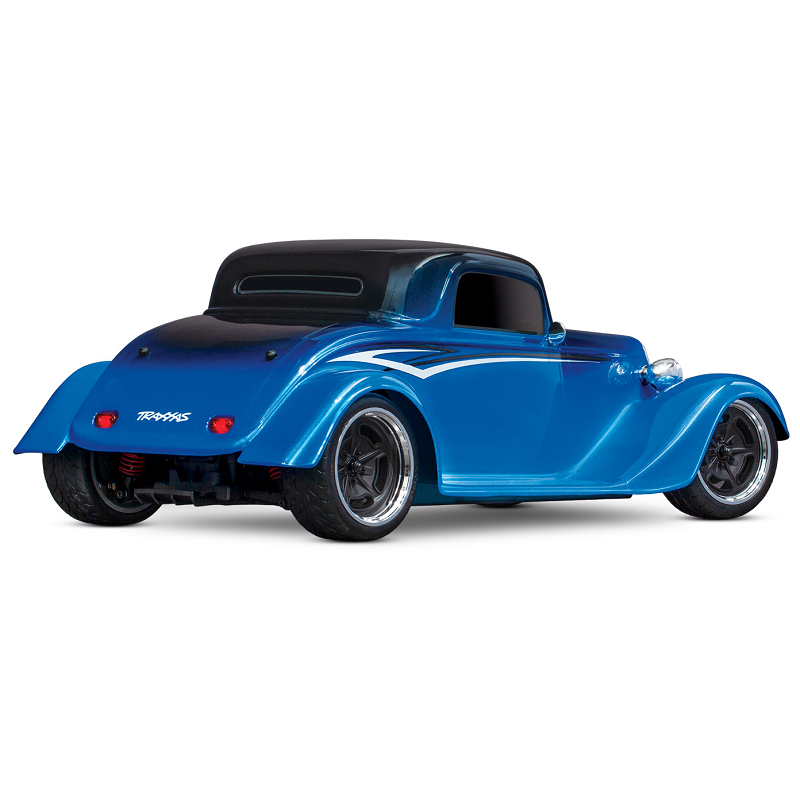 TRAXXAS 1:10 1933 Hot Rod Coupe Blue AWD Factory-5 4-Tec 3.0 w/ TQ 2.4Ghz Radio - 93044-4BLUE