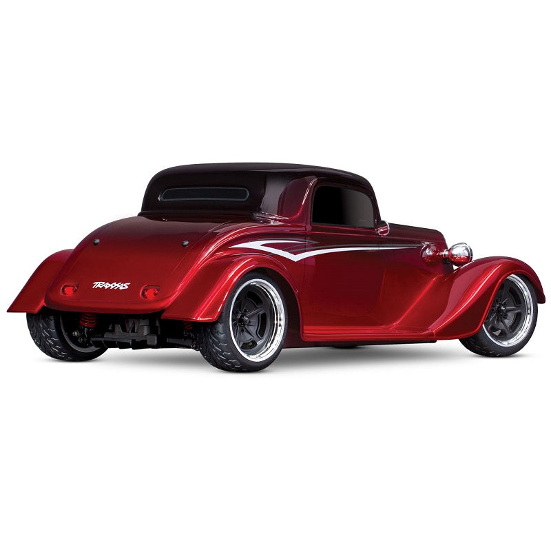 TRAXXAS 1:10 1933 Hot Rod Coupe Red AWD Factory-5 4-Tec 3.0 w/ TQ 2.4Ghz Radio - 93044-4RED