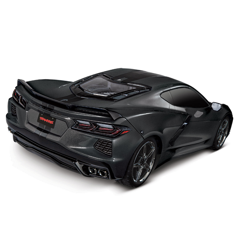 TRAXXAS 1:10 CORVETTE STINGRAY 4Tec 3.0 AWD Supercar Black 93054-4BLK