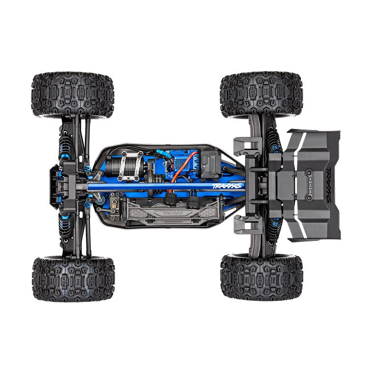 TRAXXAS SLEDGE 1:8 6S Blue Monster Truck chassis detail 95076-4BLUE