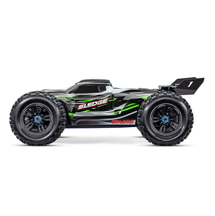 TRAXXAS SLEDGE 1:8 6S Green Monster Truck 95076-4GRN