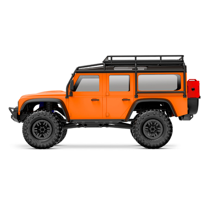 TRAXXAS TRX-4M 1:18 DEFENDER Trail Truck Orange w/ TQ 2.4Ghz Radio, 87T Brushed Motor, Lipo Battery & Charger - 97054-1ORNG