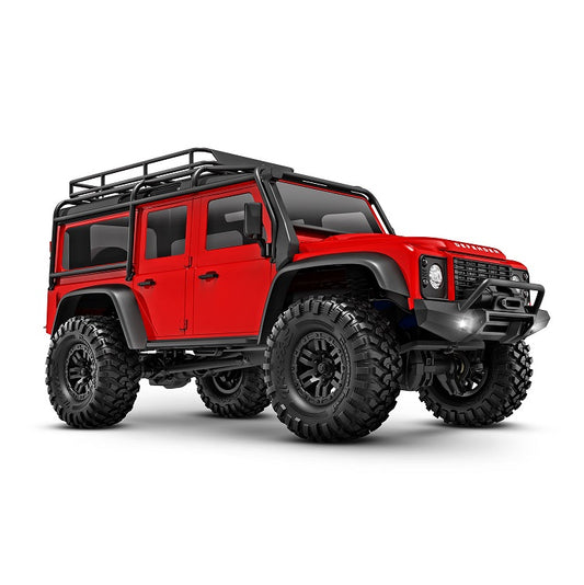 TRAXXAS TRX-4M 1:18 DEFENDER Trail Truck Red w/ Battery & Charger - 97054-1RED