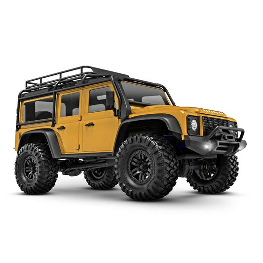 TRAXXAS TRX-4M 1:18 DEFENDER Trail Truck Tan w/ TQ 2.4Ghz Radio, 87T Brushed Motor, Lipo Battery &amp; Charger - 97054-1TAN