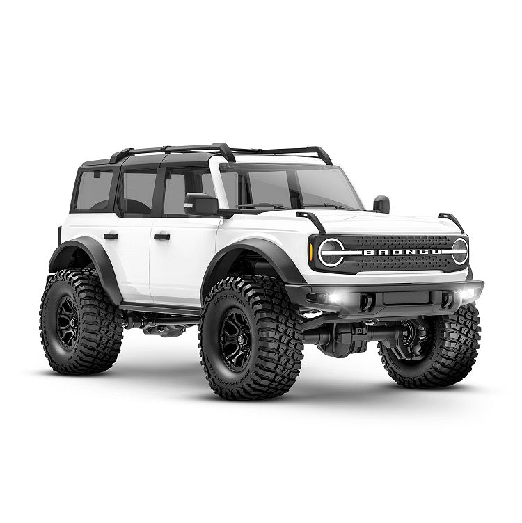 TRAXXAS TRX-4M 1:18 2021 FORD BRONCO Trail Truck White w/ Battery & Charger - 97074-1WHT