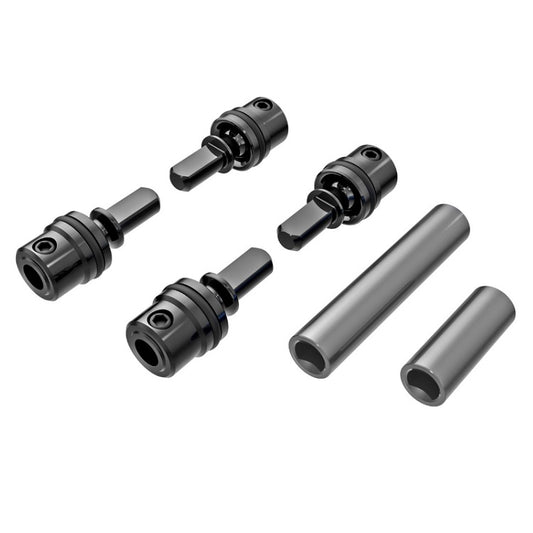 TRAXXAS Centre Steel Driveshafts M&F Grey suit TRX-4M - 9751-GRAY