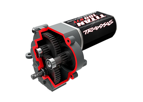 TRAXXAS Transmission Low Range Crawl Complete 40.3:1 Ratio Incl. Titan 87T Motor suit TRX-4M - 9791R