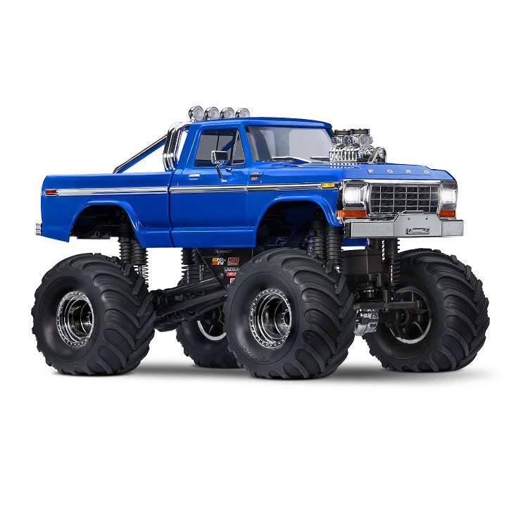 TRAXXAS TRX-4MT 1:18 Ford F-150 Monster Truck Blue - 98044-1BLUE