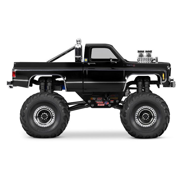 TRAXXAS TRX-4MT 1:18 Chevrolet K10 Monster Truck Black - 98064-1BLK