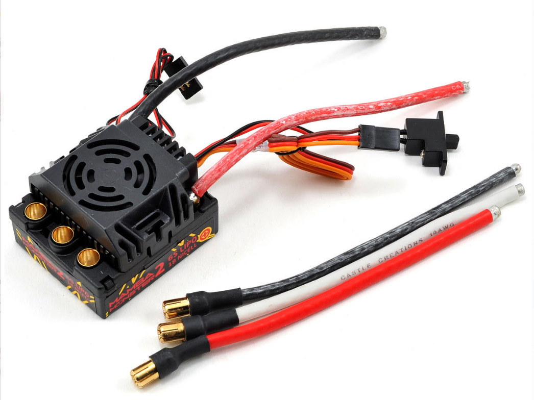 CASTLE CREATIONS MAMBA Monster 2 Brushless 2-6S ESC  - CSE010010800