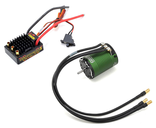 CASTLE CREATIONS 1406-7700kv Sensored Brushless Motor w/ Sidewinder 3 ESC Combo - CSE010011508