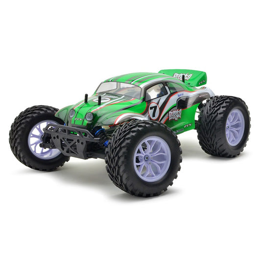 FTX BUGSTA BRUSHLESS 1:10 4wd Green Monster Truck w/ 2.4Ghz Radio, 2950kv Motor, Lipo Battery & GT-B3 Charger - FTX-5545