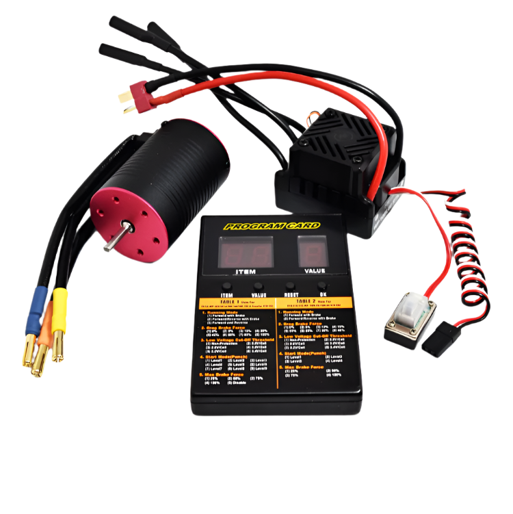 HOBBYWING 4000kv Brushless Motor and 60A G2 WP ESC Combo - HWAP60BL4000