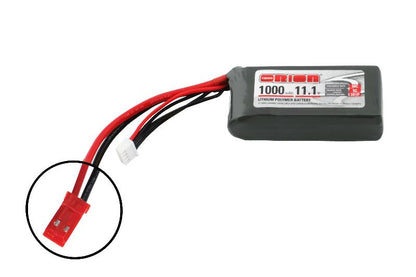 ORION 1000mah 11.1V 50C Lipo Battery SC JST - ORI60133