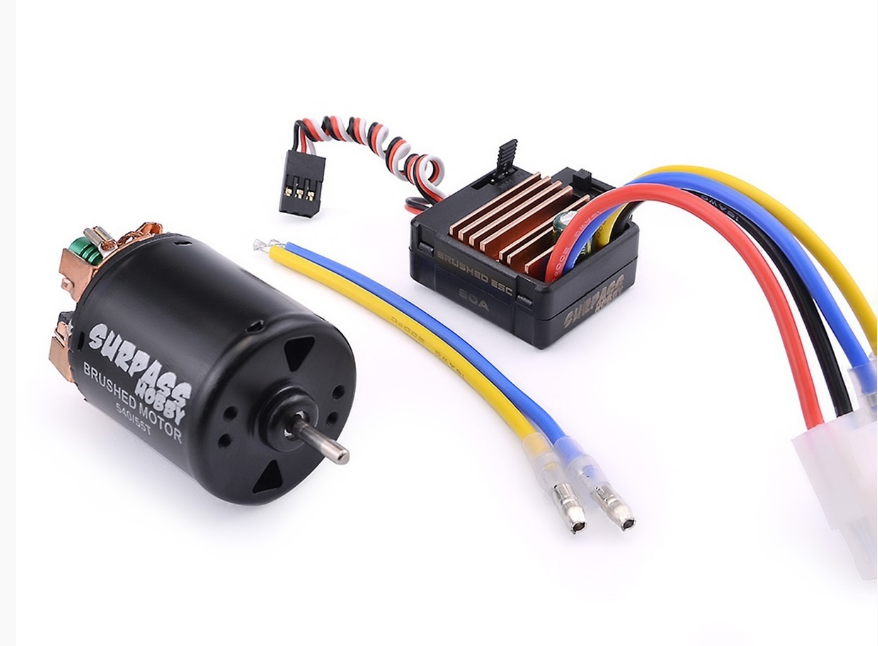 SURPASS 21T 540-size Brushed Motor & 60A ESC - SUR-88004