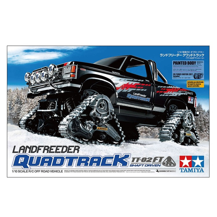 TAMIYA LANDFREEDER QUADRACK TT-02FT Kit 1:10 - T58690