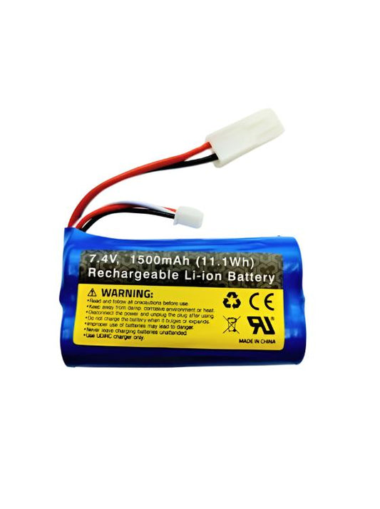 UDI 1500mah 7.4V Lipo Battery for Rapid Boat (White Plug) - UDI009-12