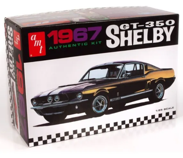 AMT 1967 Shelby GT350 Black 1:25 - AMT834