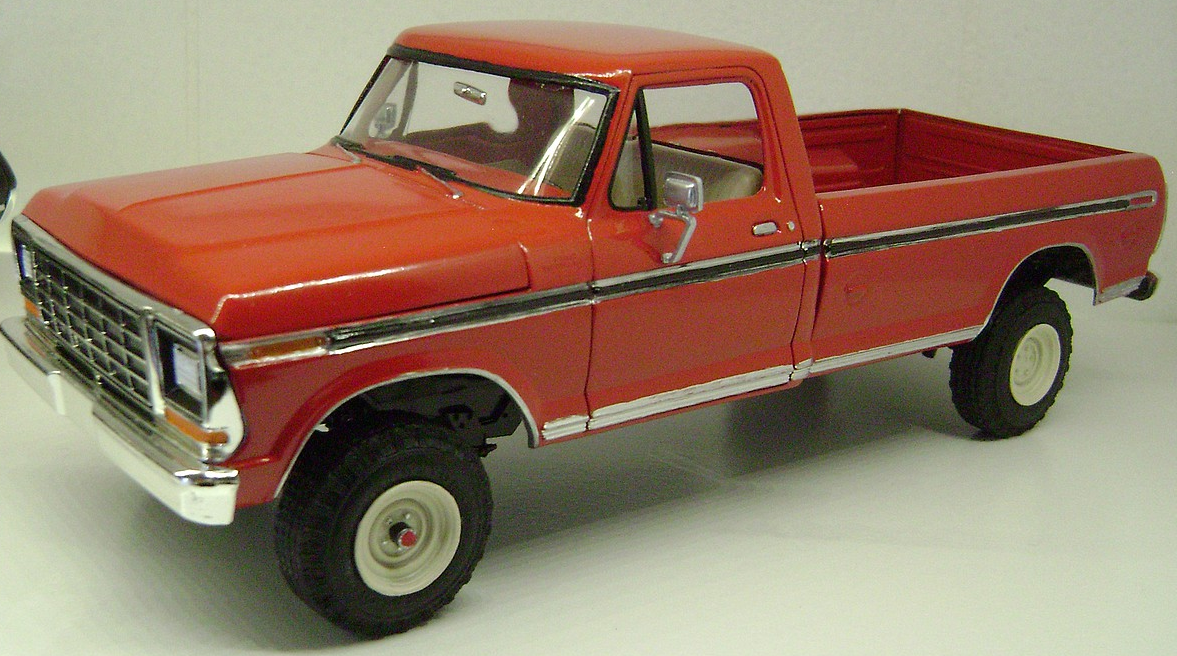 AMT 1978 Ford 4x4 Pickup Firestone 1:25 - AMT858