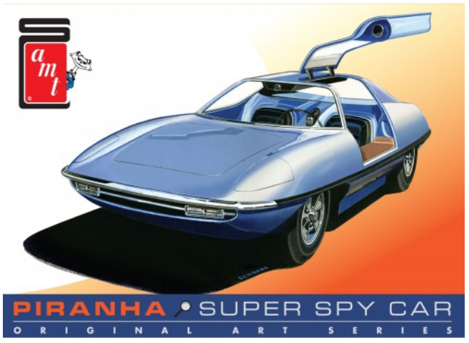 AMT Piranha Spy Car Original Art Series 1:25 - AMT916