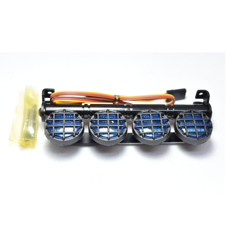 RIVERHOBBY 4x LED Lights on Aluminium Frame - RH-H0109