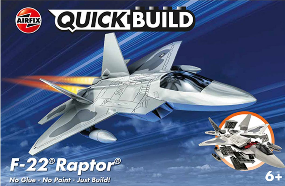 AIRFIX Quickbuild F-22 Raptor - J6005