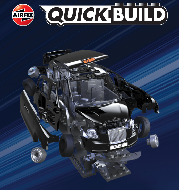 AIRFIX Quickbuild London Taxi - J6051