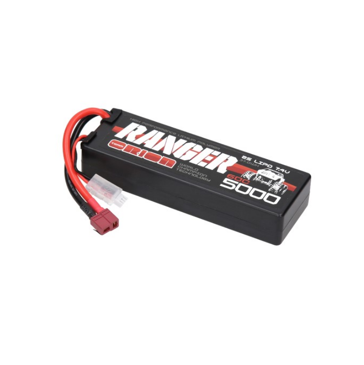 ORION Ranger 5000mah 7.4V 60C Lipo Battery HC Deans - ORI14313