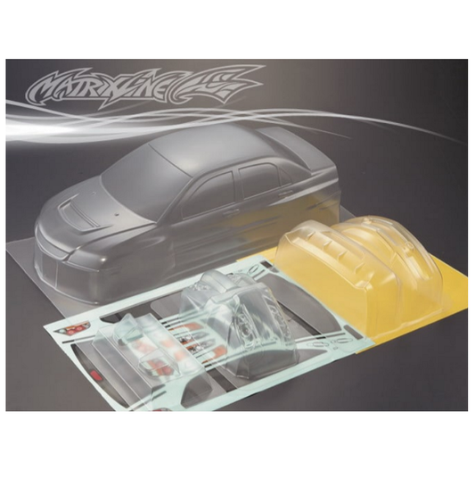 MATRIXLINE Mitsubishi Lancer Evo-9 1:10 Clear Body WB: 190mm - PC201305