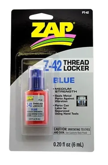 ZAP BLUE Threadlock 1oz - PT-42