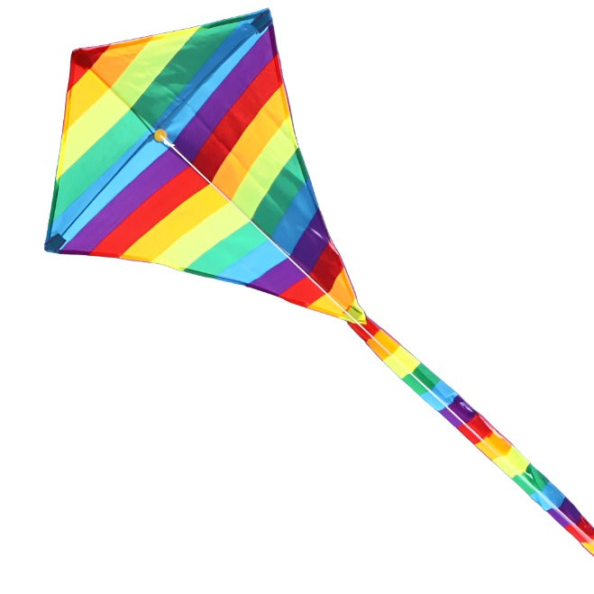 WINDSPEED Rainbow Diamond Single Line Kite - WS881