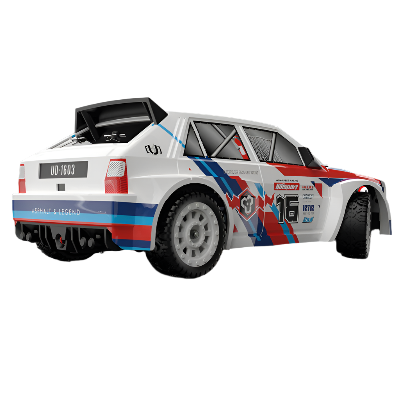 UDI 1:16 RALLY HATCH 3900kv 3-Speed Brushless Car with 2.4Ghz Radio, Lights, Battery &amp; Charger - UDI-UD1603-PRO