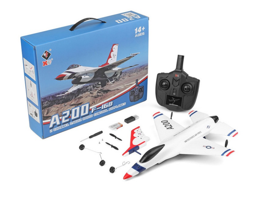 WLTOYS A200 F-16B RC Plane 2ch RTF - WLA200