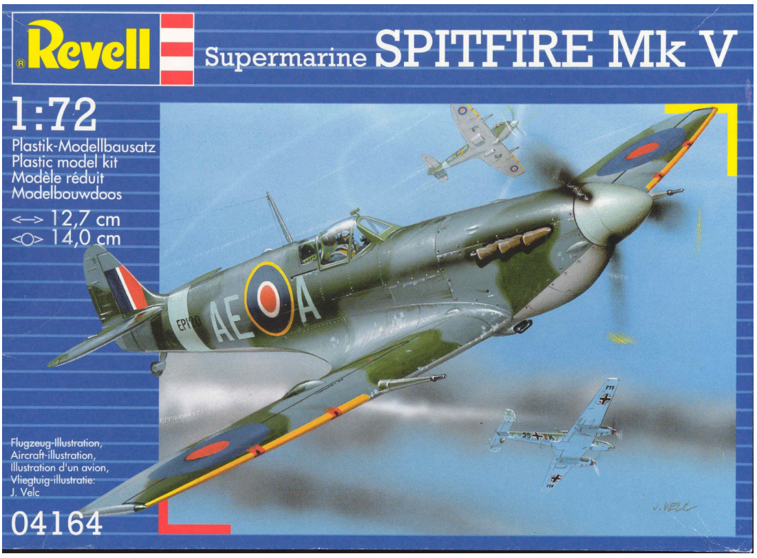 REVELL Supermarine Spitfire MK 5 1:72 - 04164