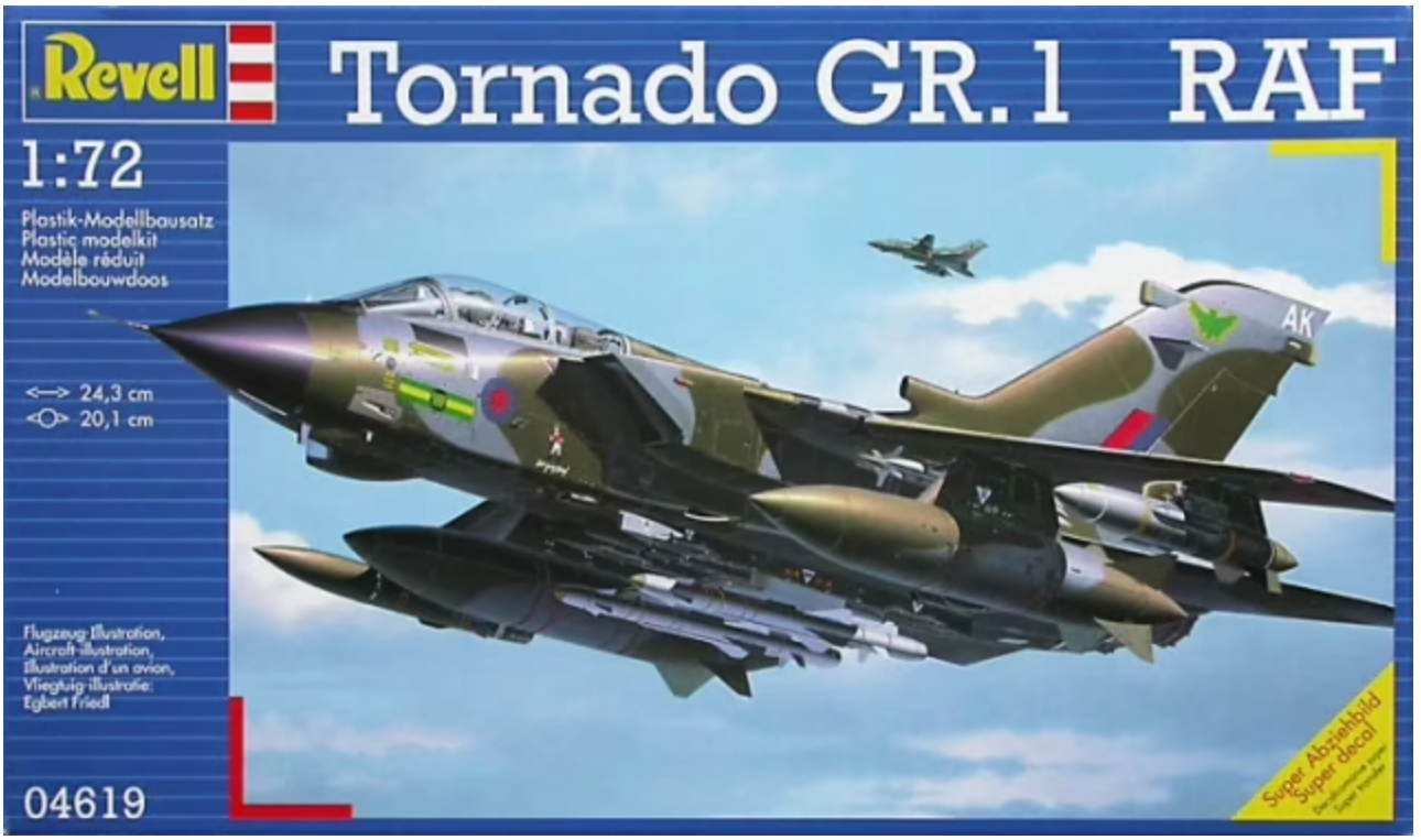 REVELL Tornado GR.1 RAF 1:72 - 04619