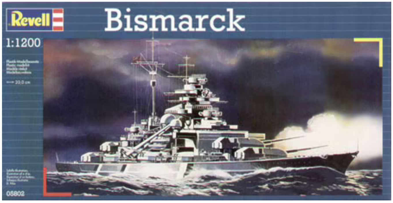 REVELL Bismarck 1:1200 - 05802