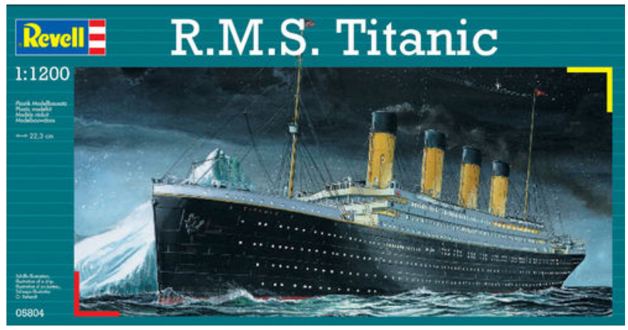 REVELL R.M.S. Titanic 1:1200 - 05804