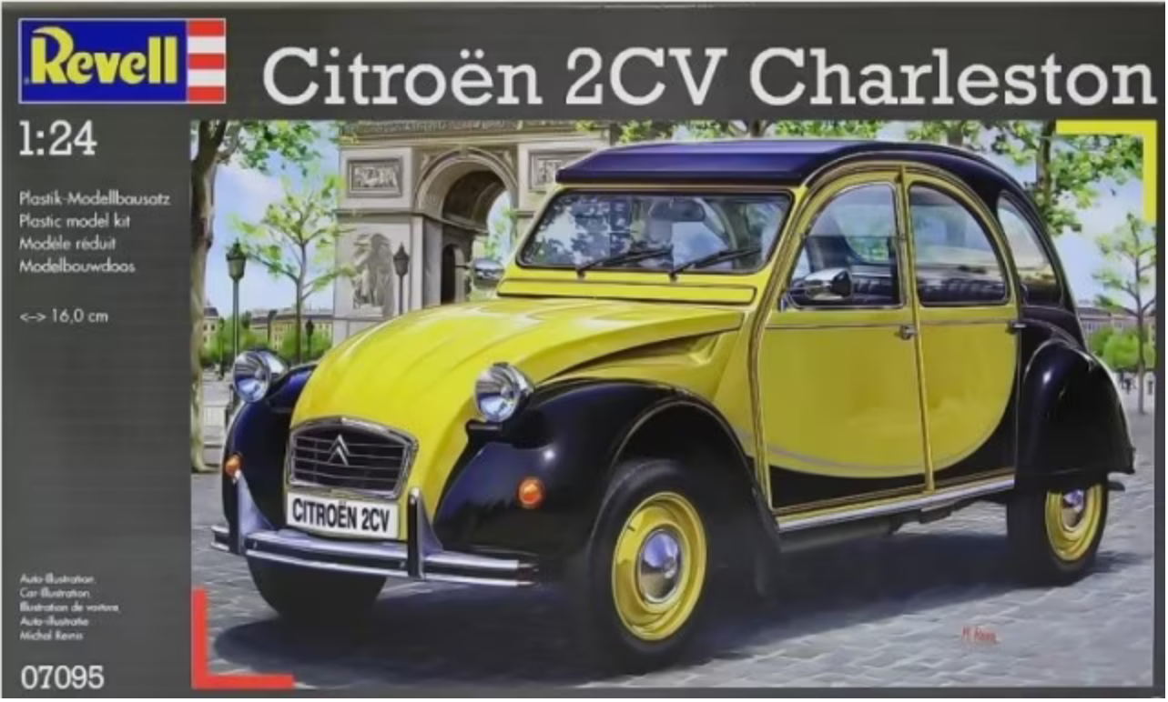 REVELL Citroen 2CV Charleston 1:24 - 07095