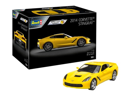 REVELL 2014 Corvette Stingray Easy Click 1:25 - 07825