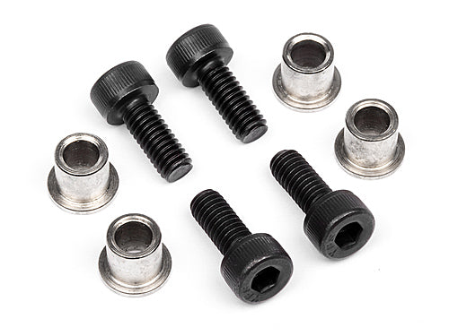 HPI Steering Flange Pipes & Screws suit Trophy 4pcs/ea - HPI-101103