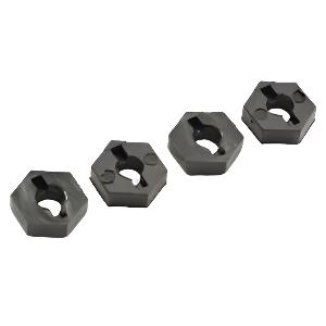 RIVERHOBBY 12mm Wheel Hex 4pcs FTX-6224 - RH-10145