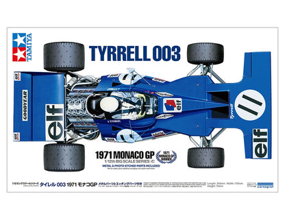 TAMIYA Tyrrell 003 1971 Monaco GP 1:12 - T12054