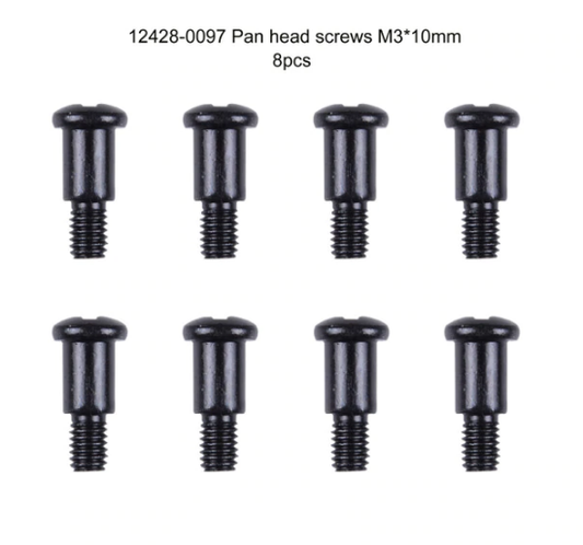 WLTOYS 3x10mm Kingpin Shouldered 8pcs - WL12428-0097