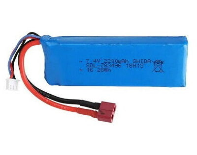 WLTOYS 2200mah 7.4V Lipo Battery - WL144001-1652