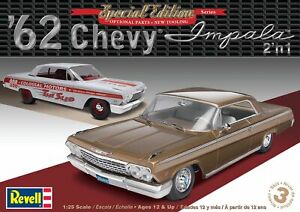 REVELL 1962 Chevy Impala Hard Top 3-in-1 1:25 - 14466