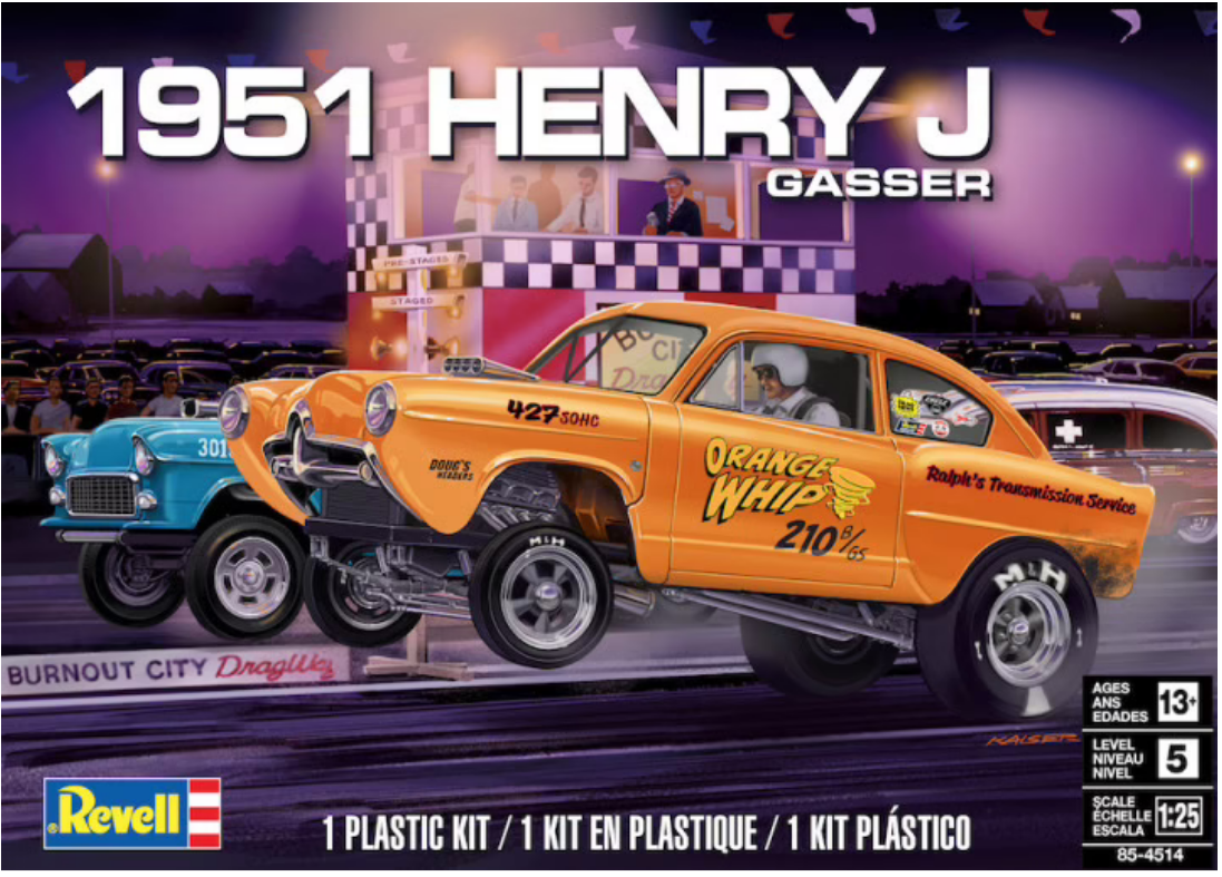 REVELL 1951 Henry J Gasser 1:25 - 14514