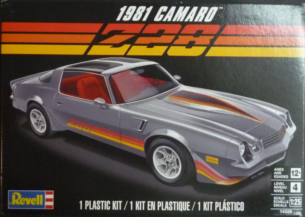 REVELL 1981 Chevy Camaro Z28 1:25 - 14526 | RC Garage Hobby Shop