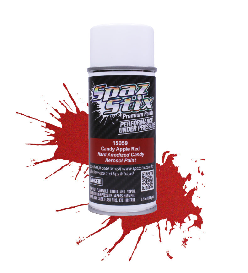 SPAZ STIX Candy Apple Red Spray paint 3.5oz - SZX15059