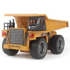 HUINA 1:18 Dump Truck with Radio, Battery and Charger - SFMHN1540