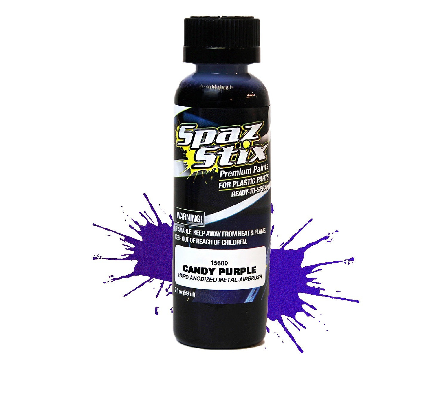 SPAZ STIX Candy Purple Airbrush Paint 2oz - SZX15600